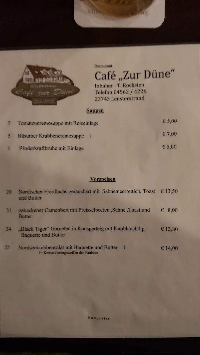 Speisekarte photo 10