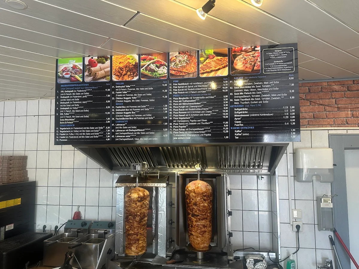 Speisekarte, Deniz döner immbiss