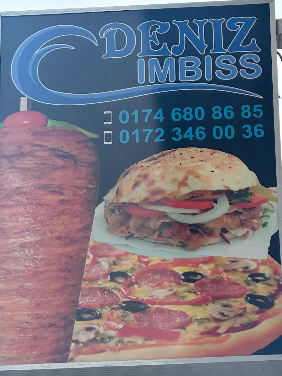 Speisekarte, Deniz döner immbiss