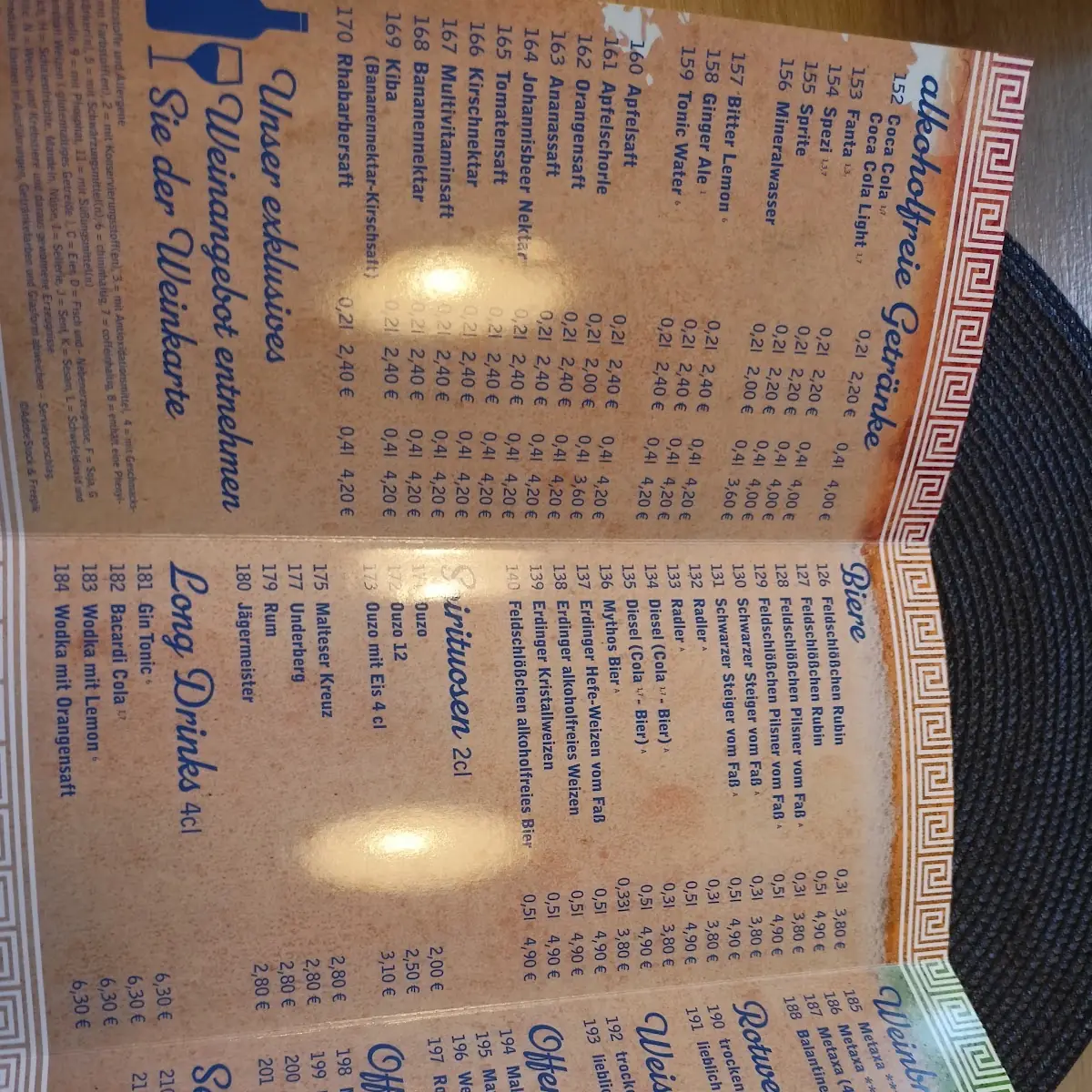 Speisekarte photo 7