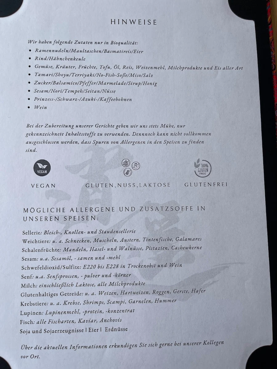 Speisekarte photo 3