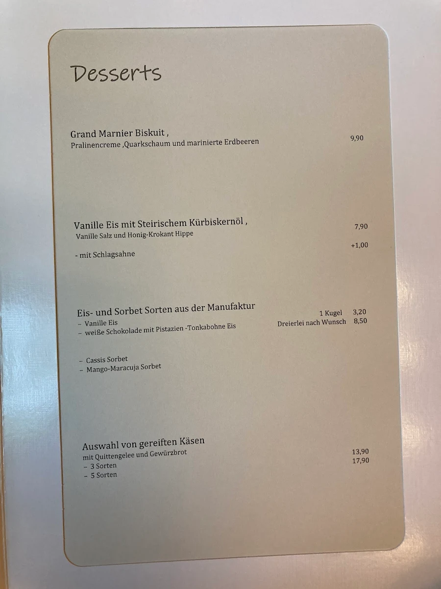 Speisekarte photo 2