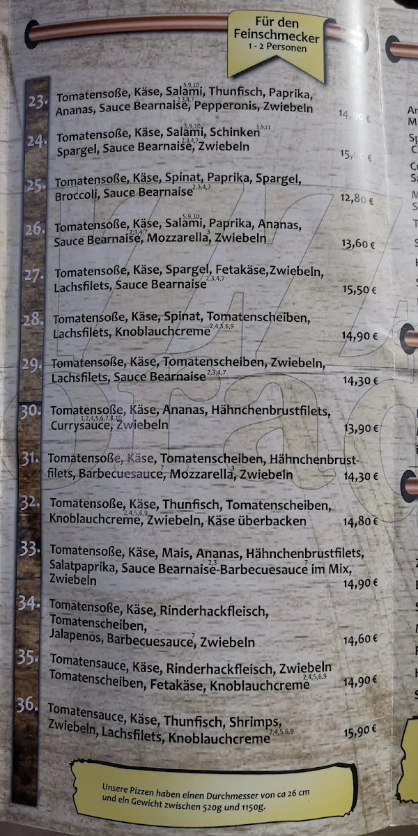 Speisekarte photo 3