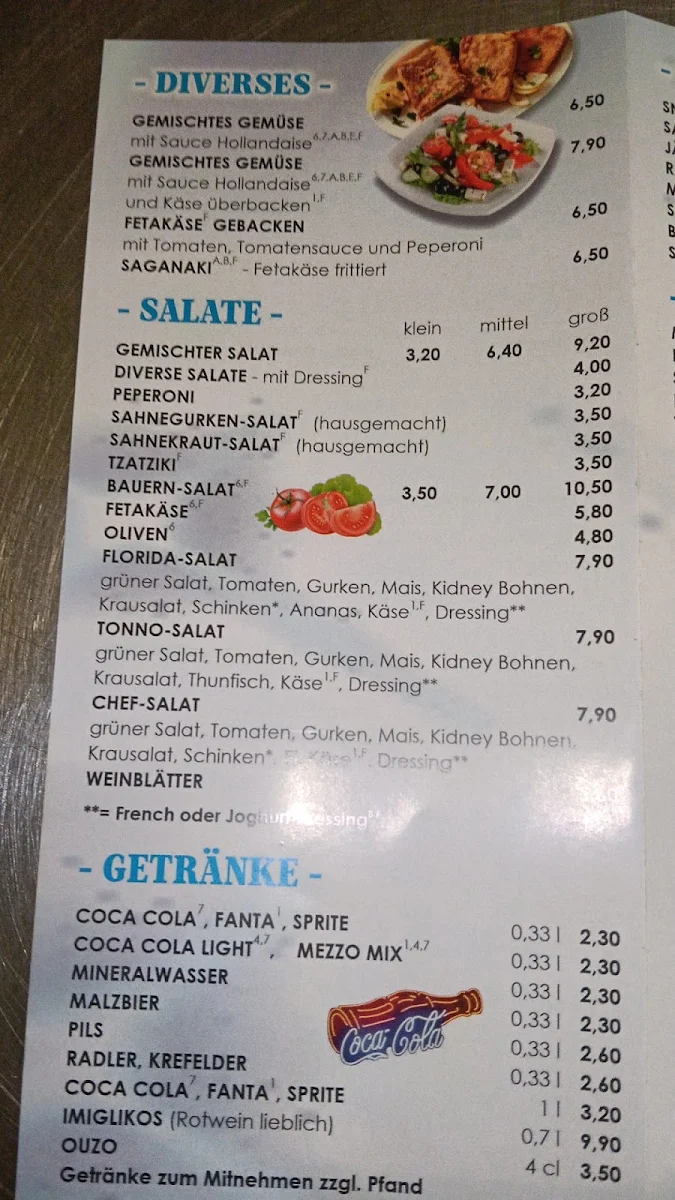 Speisekarte photo 1