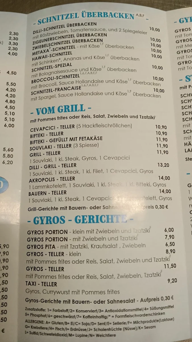 Speisekarte photo 4