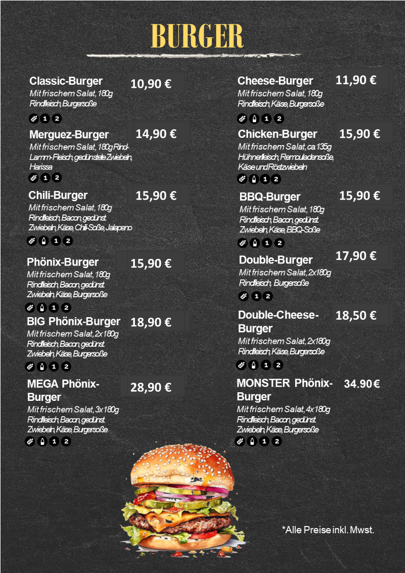 Speisekarte photo 5