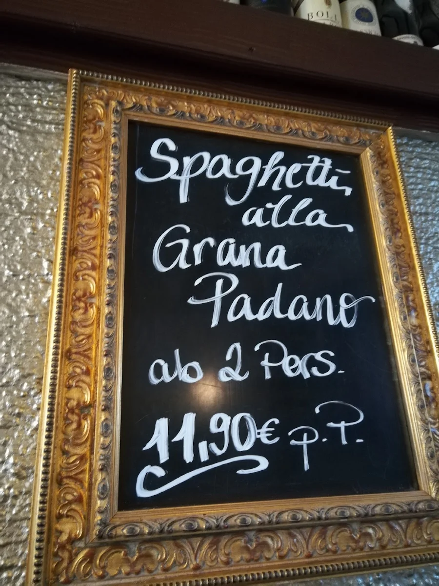 Speisekarte, Da Renato