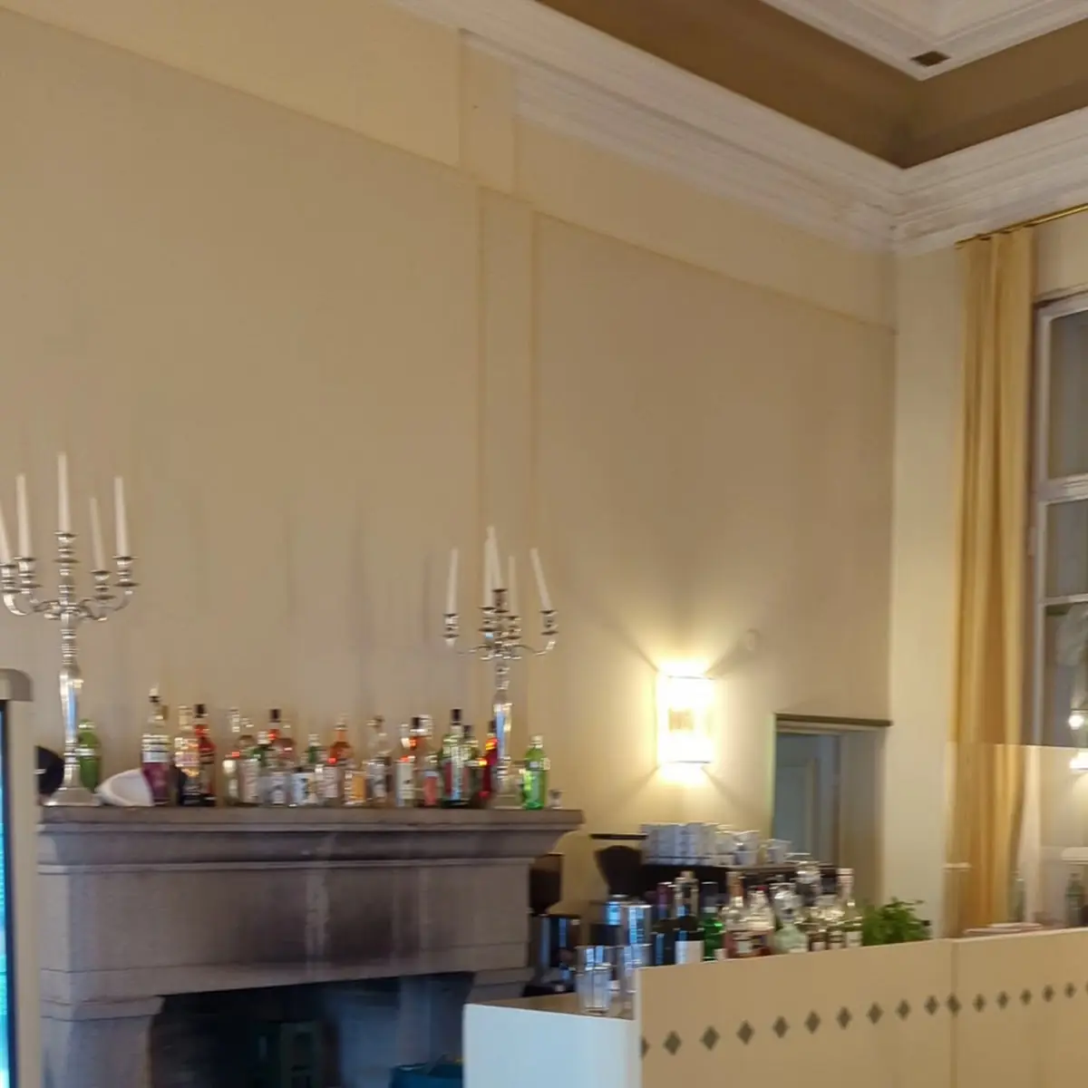Atmosphäre, Annettes Tochter Gastronomie im Schloss Heiligenberg