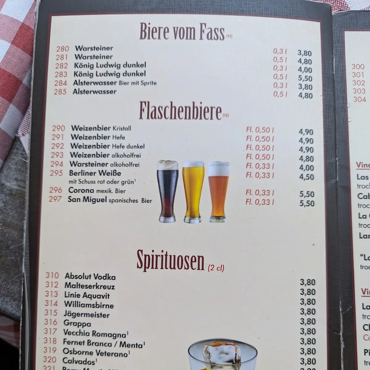Speisekarte photo 9