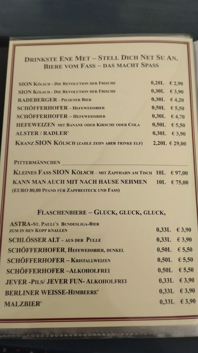 Speisekarte photo 8