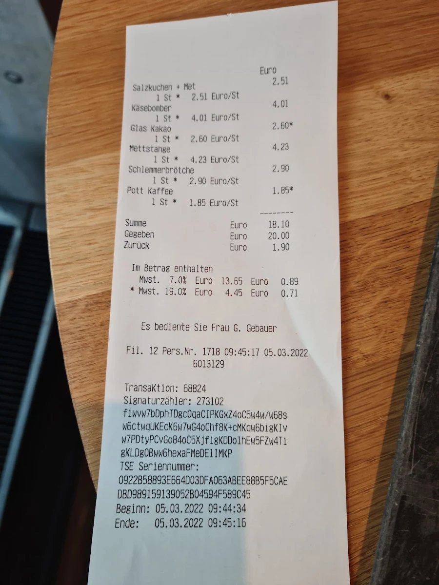 Speisekarte photo 9