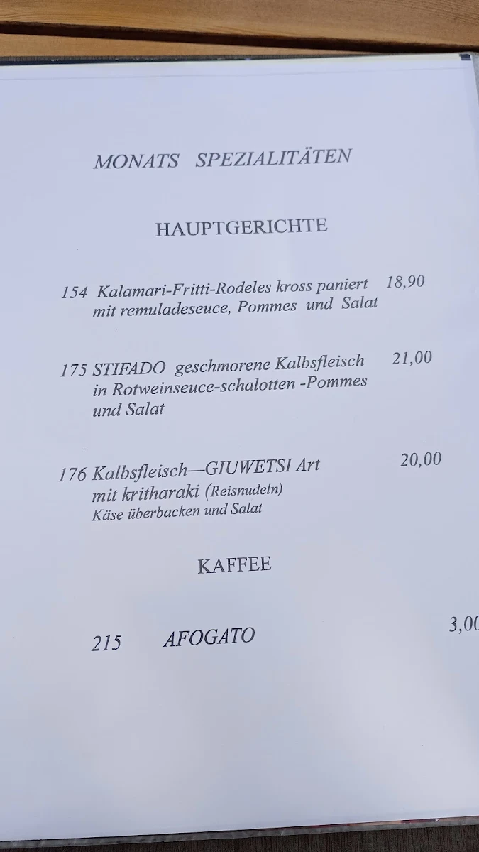 Speisekarte photo 7