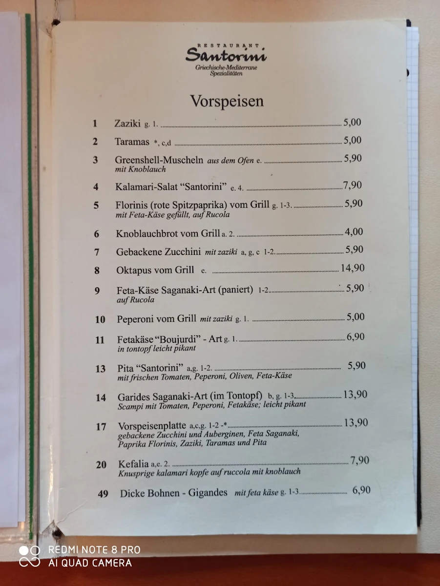Speisekarte photo 9