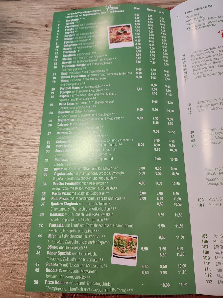 Speisekarte photo 5