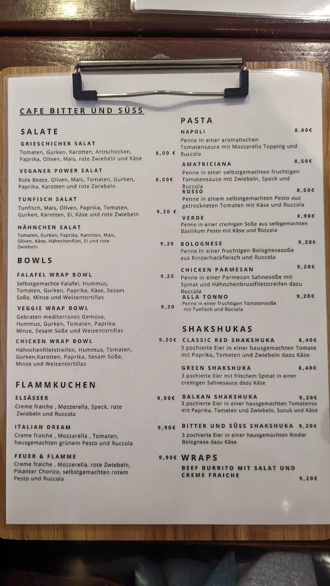 Speisekarte photo 1