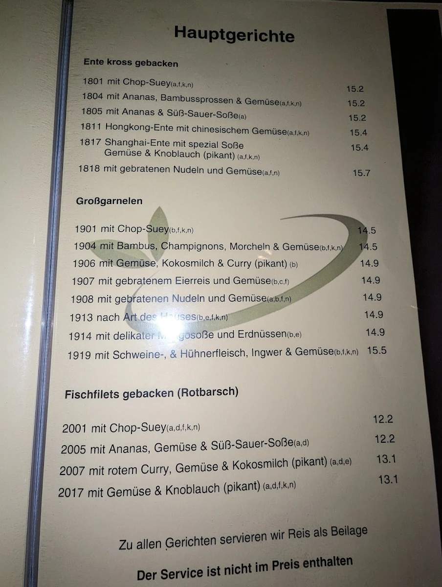 Speisekarte photo 2