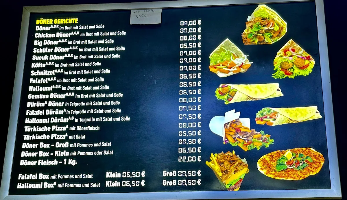 Speisekarte photo 2