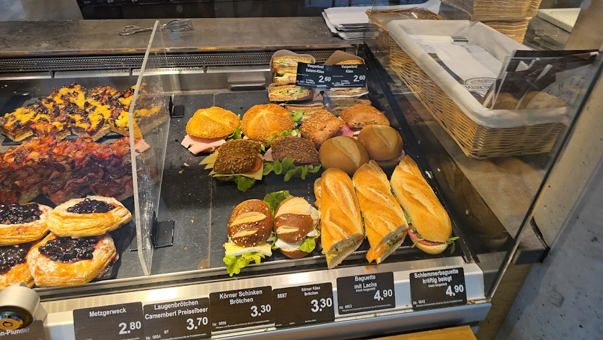 Speisekarte, Bäckerei Dreher