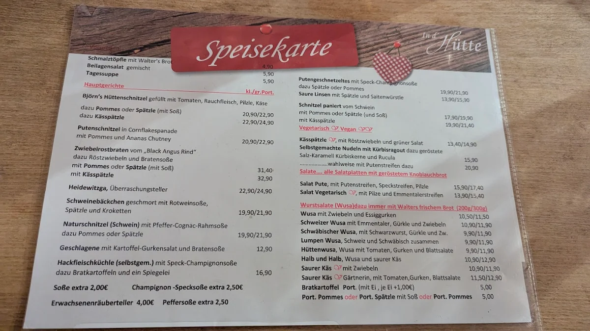 Speisekarte photo 1