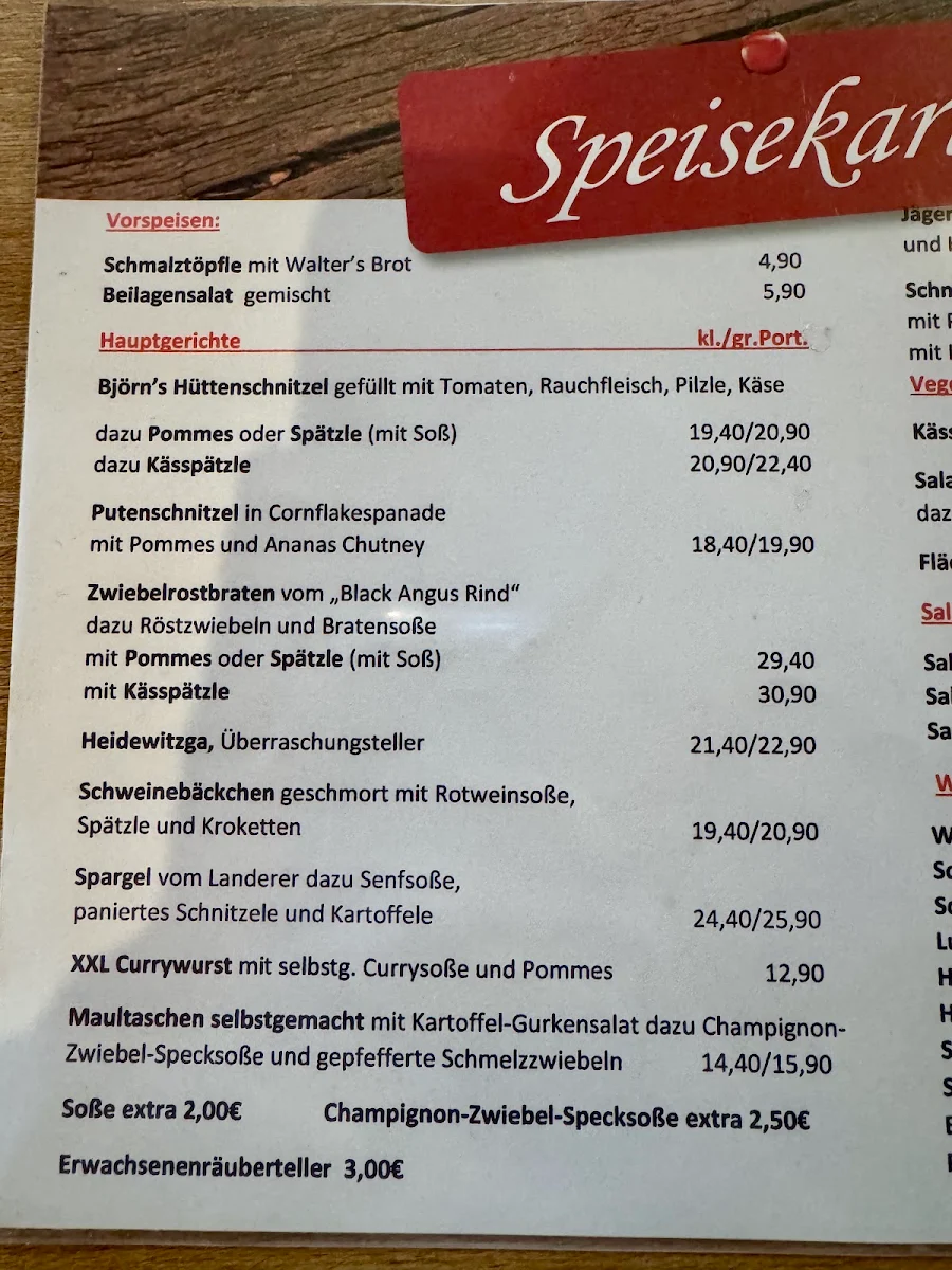 Speisekarte photo 4
