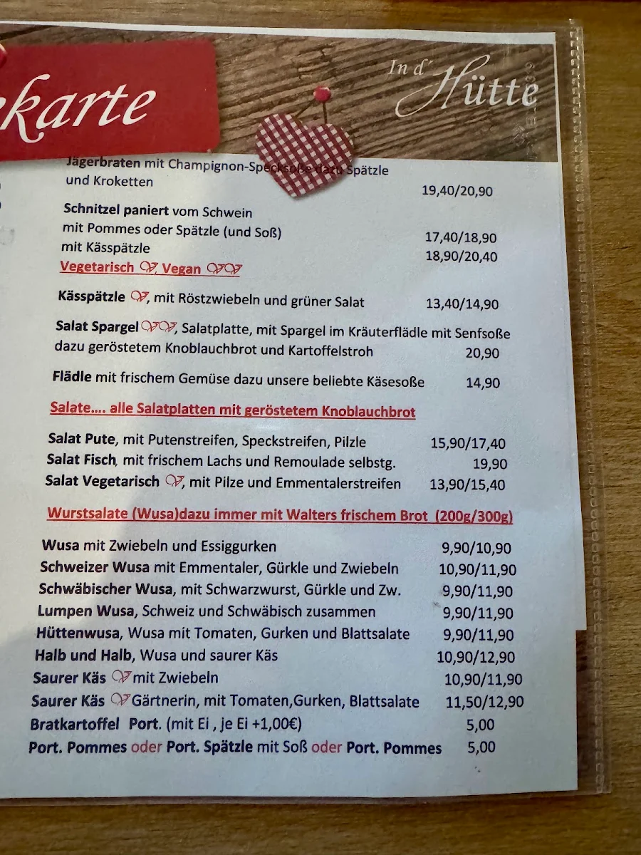 Speisekarte photo 5