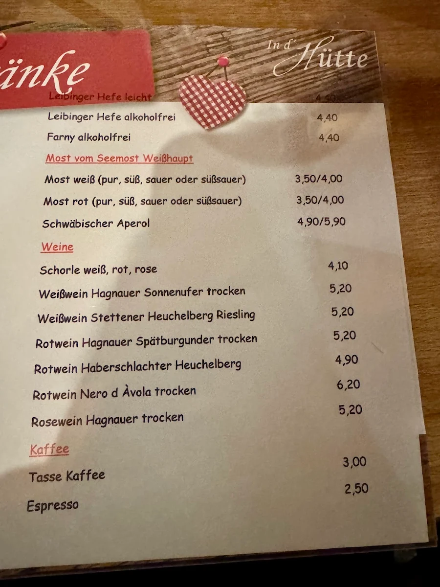 Speisekarte photo 6