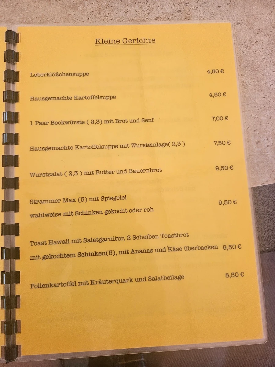 Speisekarte photo 2