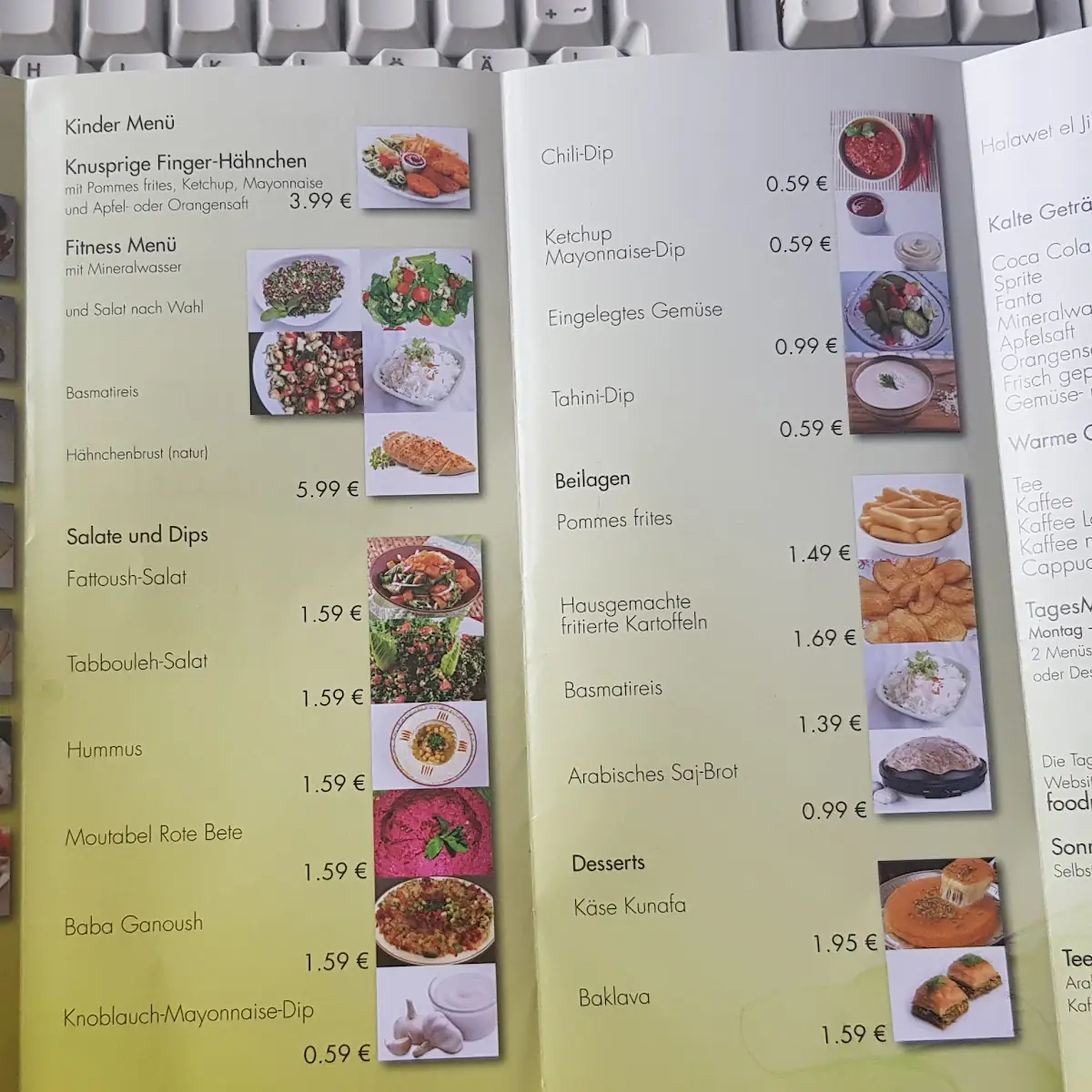 Speisekarte photo 6