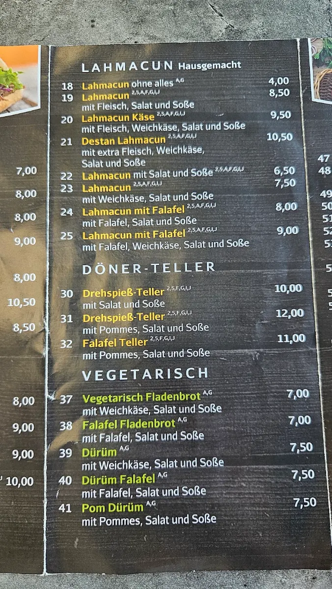Speisekarte photo 3
