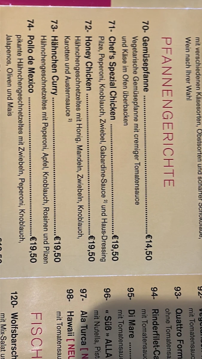 Speisekarte photo 10