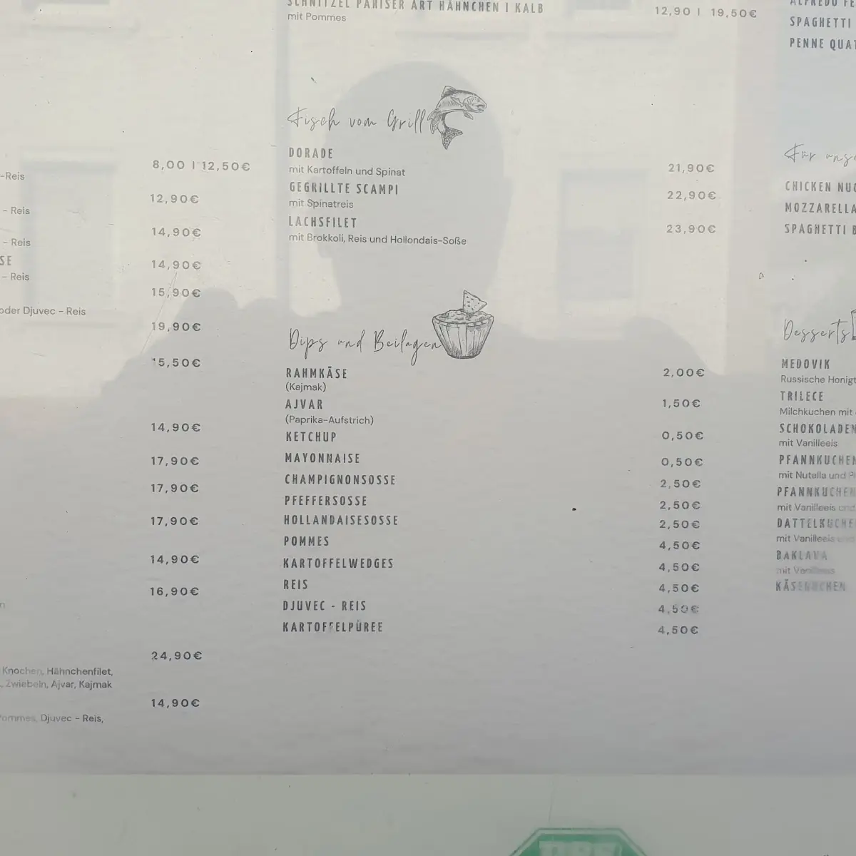 Speisekarte photo 9