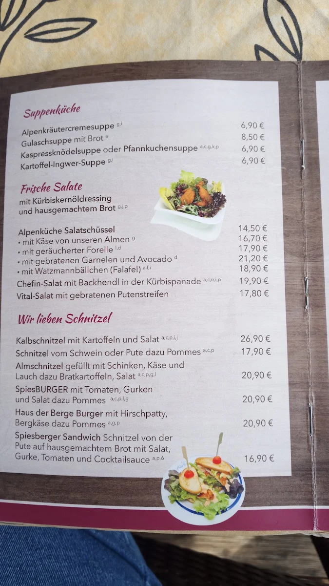 Speisekarte photo 2