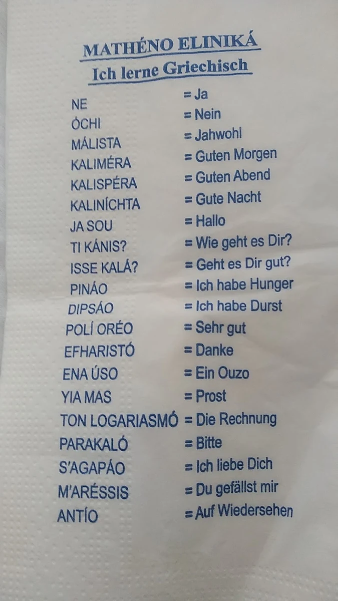 Speisekarte photo 5