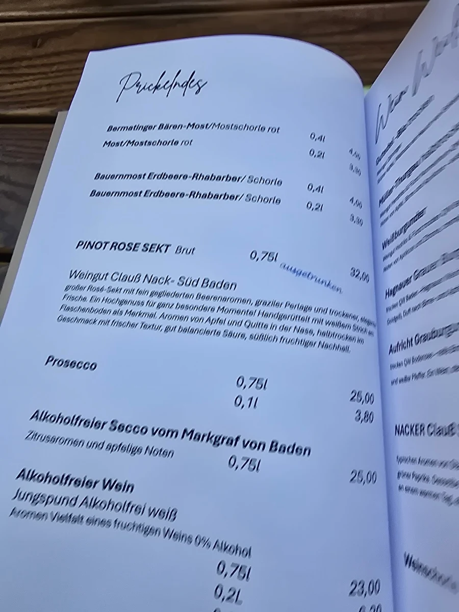 Speisekarte photo 2