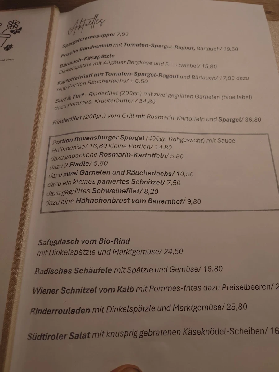Speisekarte photo 4
