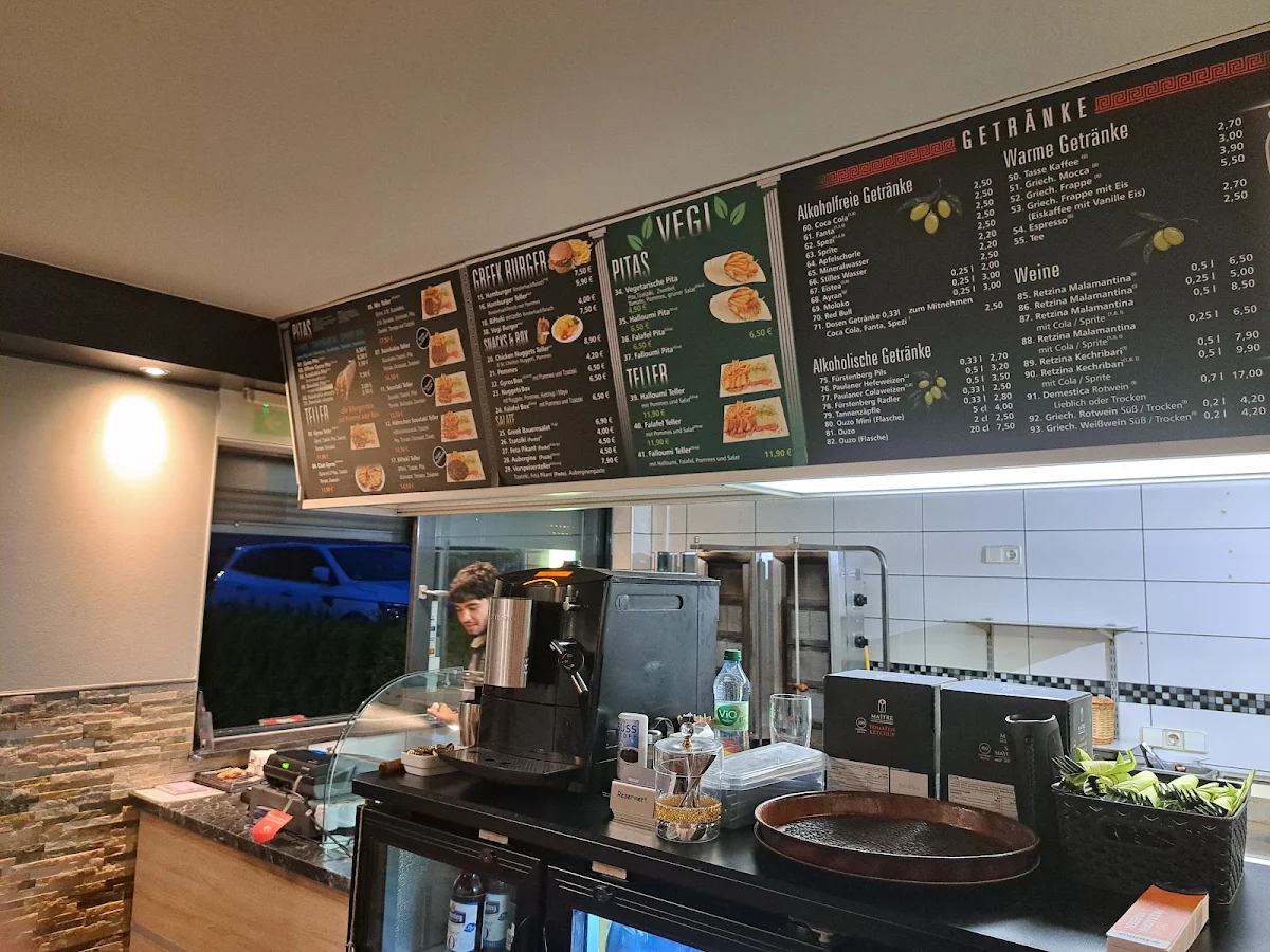 Speisekarte, Greek Food