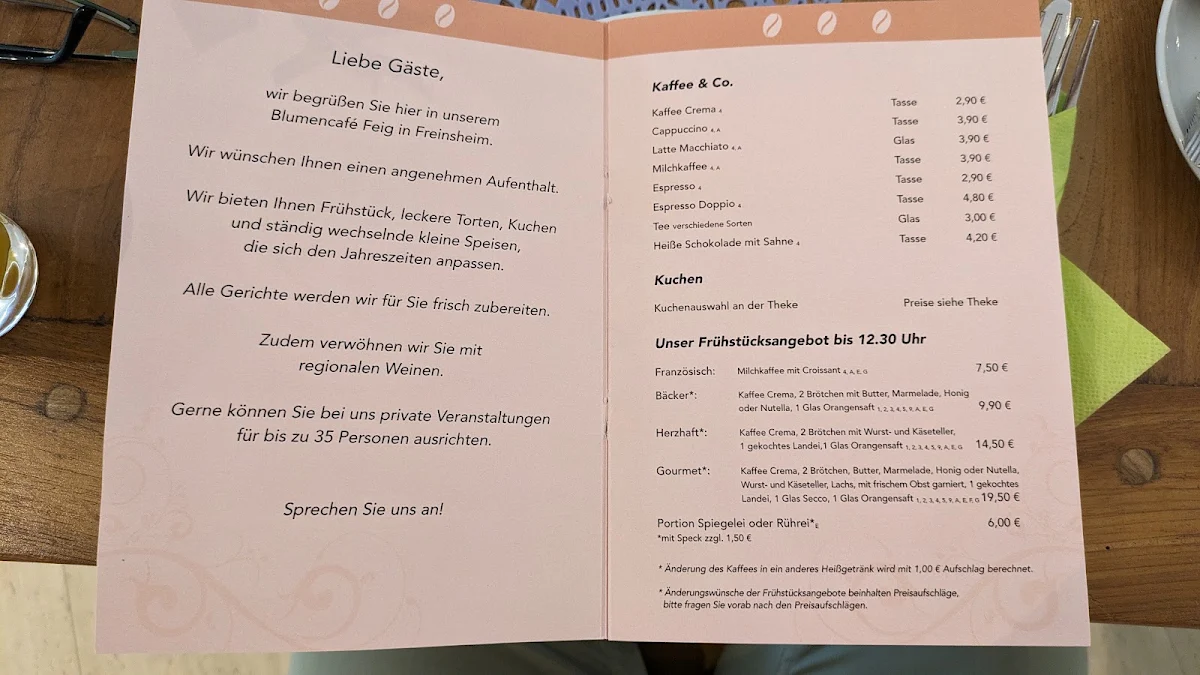 Speisekarte photo 1