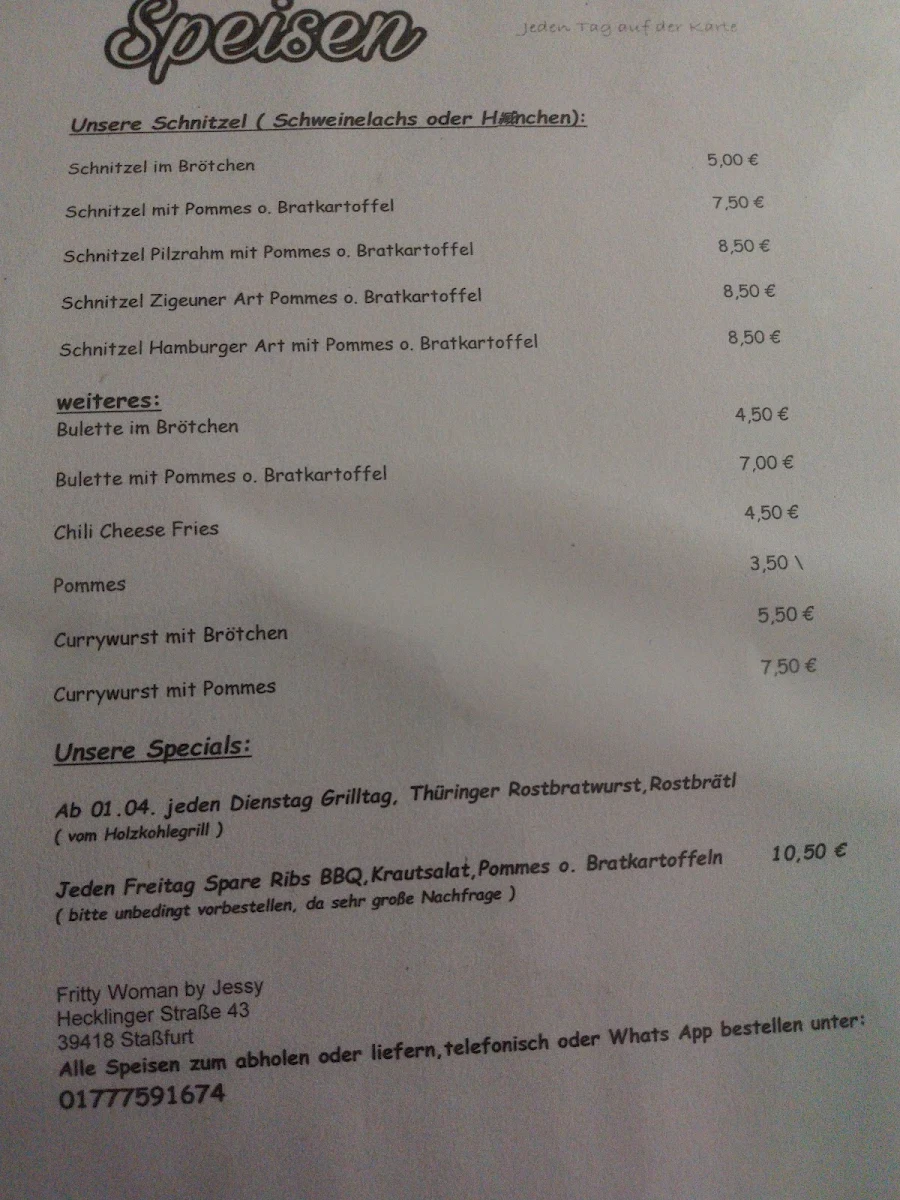 Speisekarte photo 5