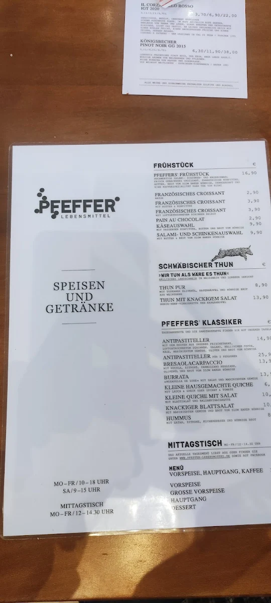 Speisekarte photo 3