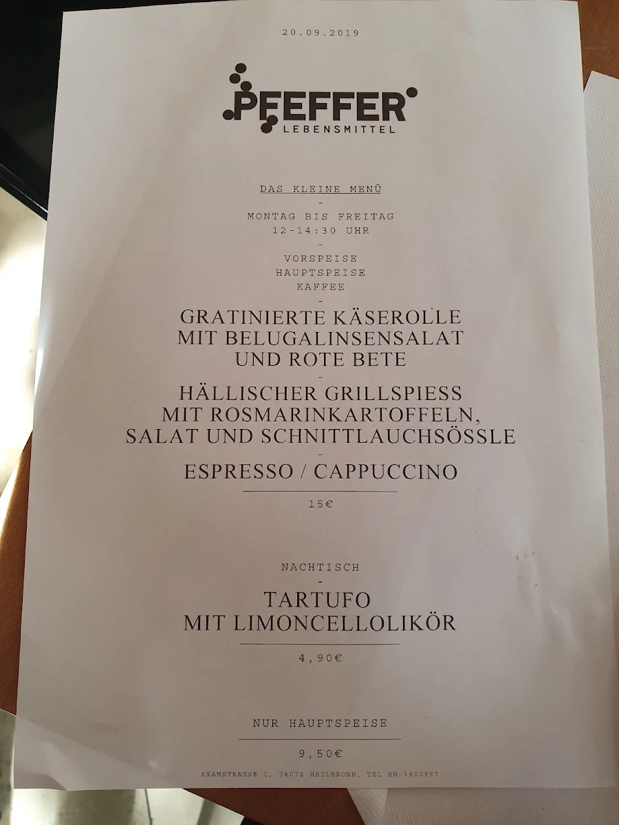 Speisekarte photo 5
