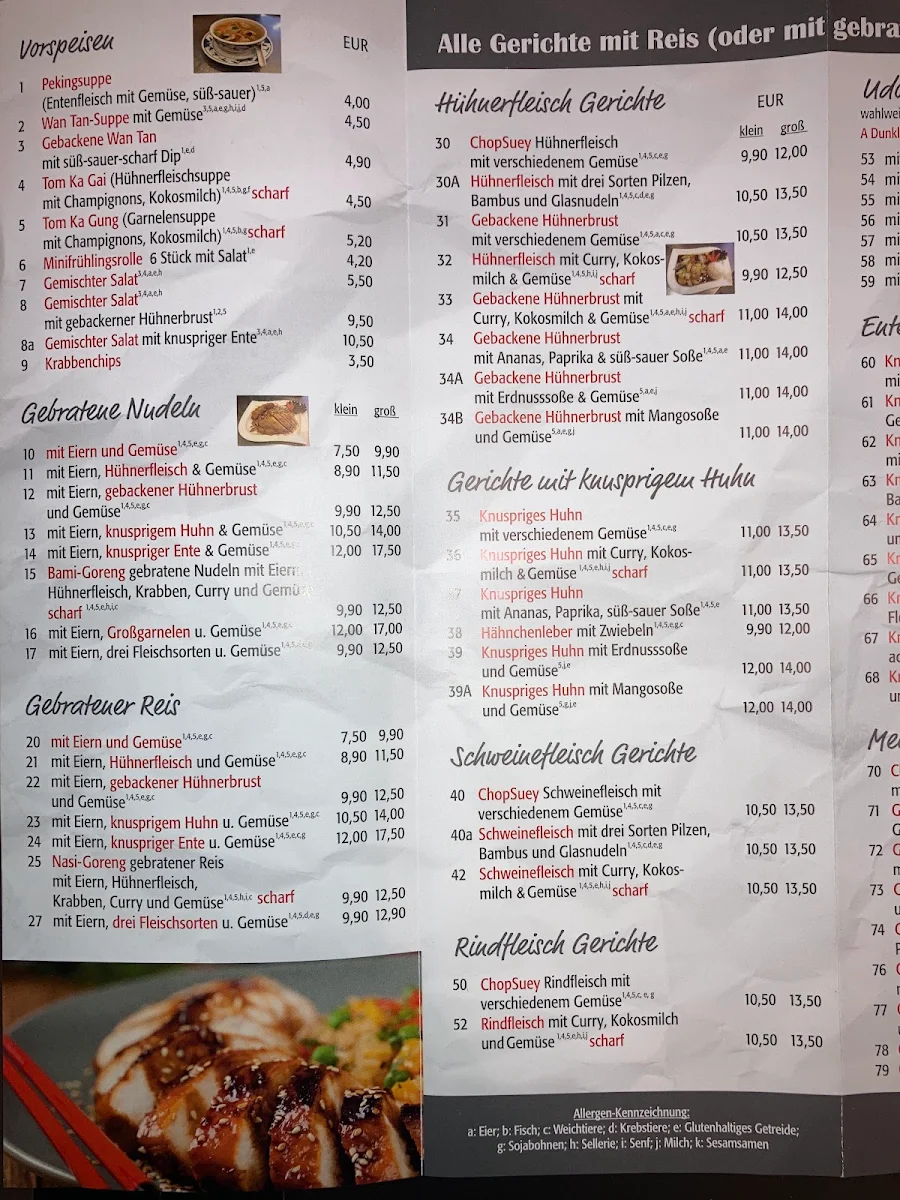 Speisekarte photo 1