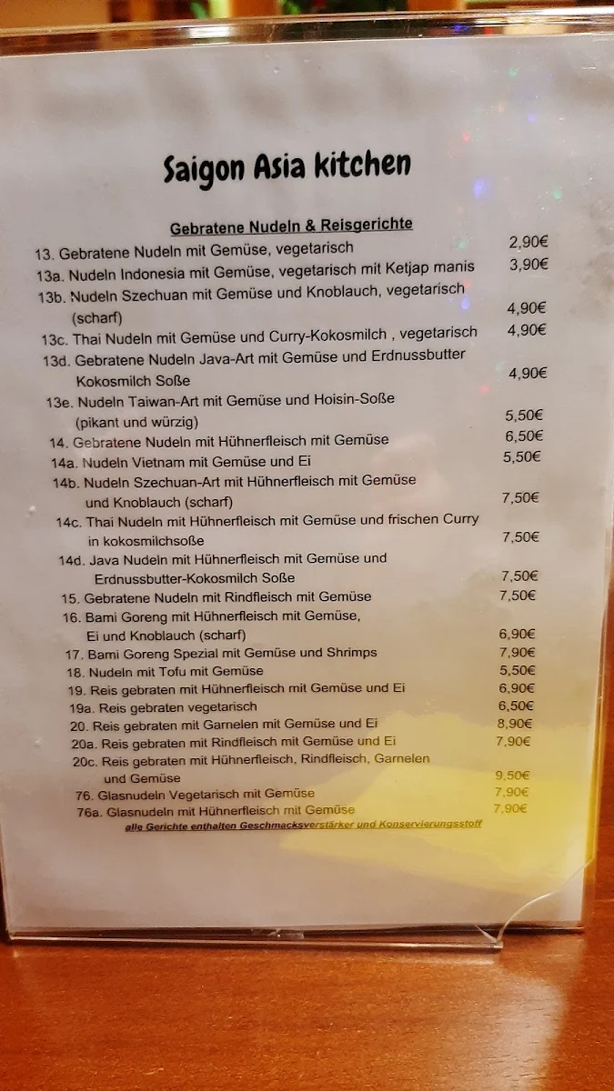 Speisekarte photo 10