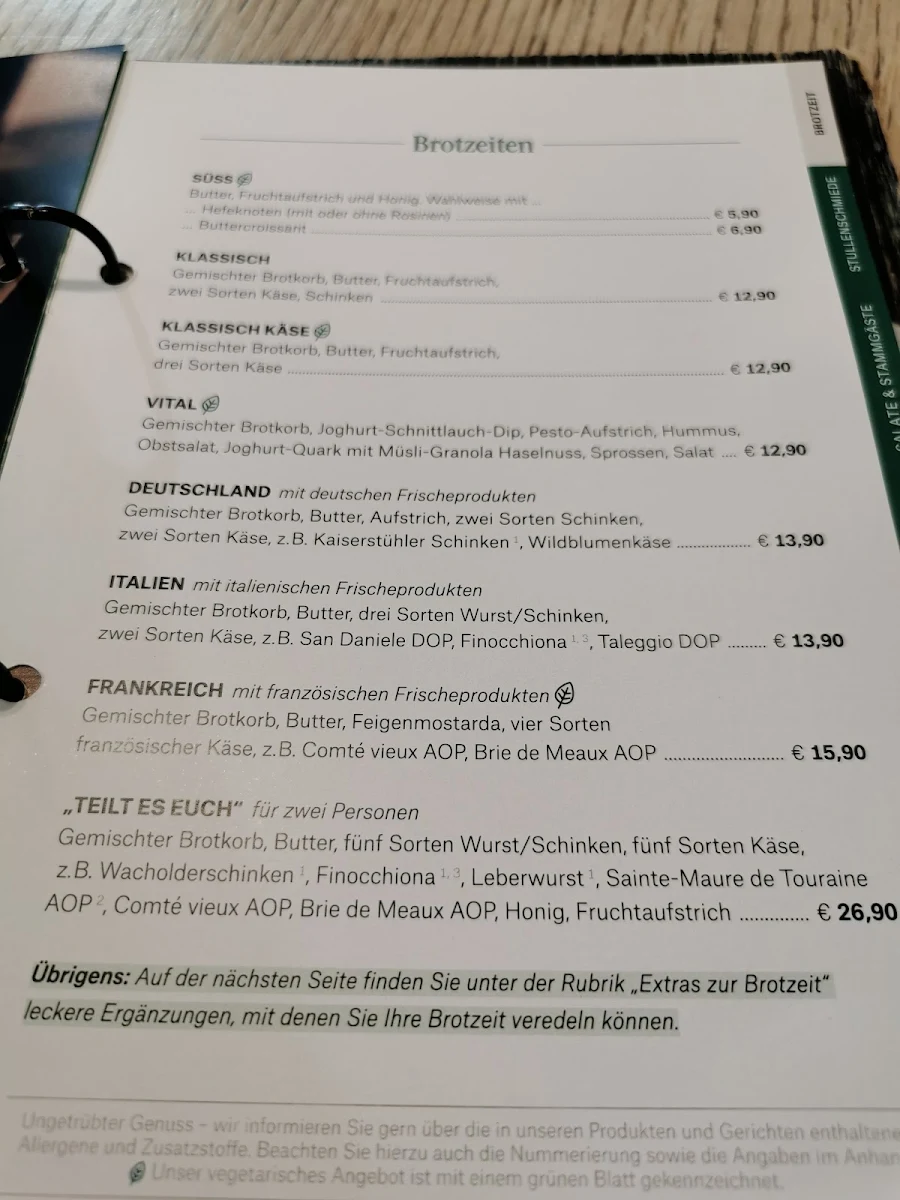 Speisekarte photo 1