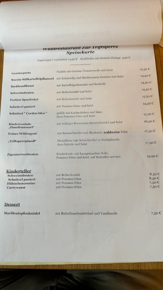 Speisekarte photo 3