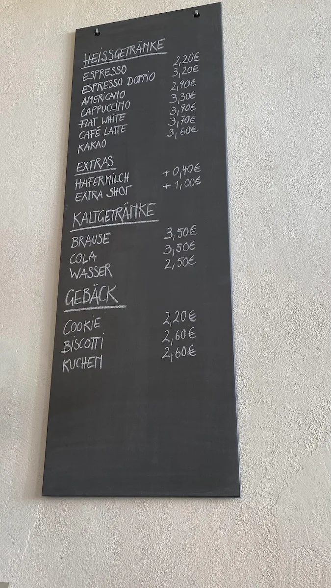 Speisekarte, Kaffee Monopol