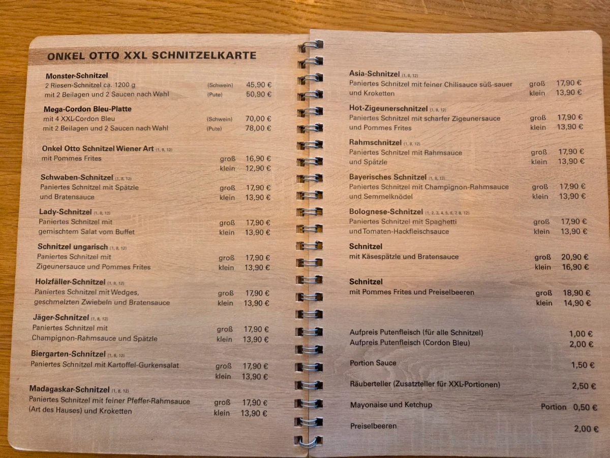 Speisekarte photo 1