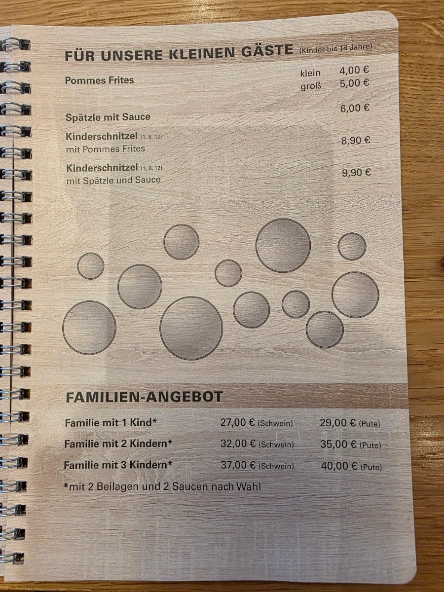 Speisekarte photo 5