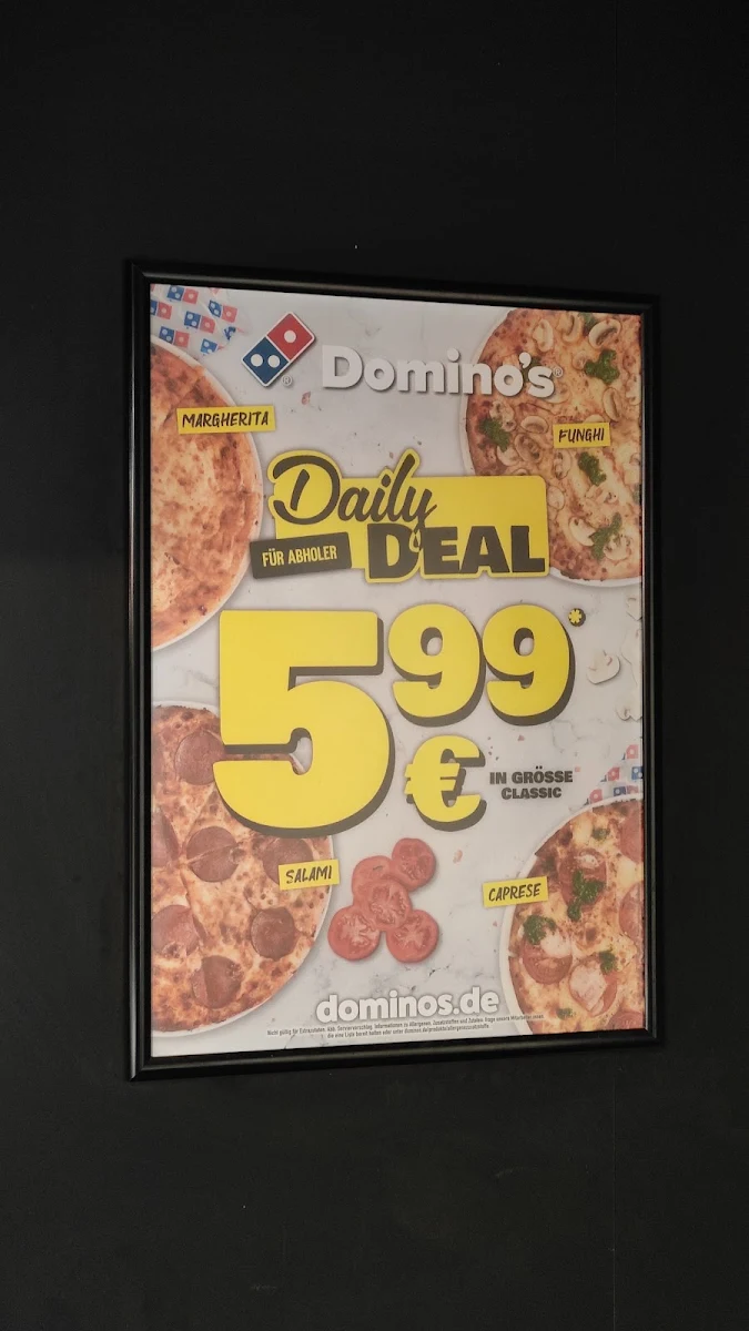 Speisekarte, Domino's Pizza Göttingen Süd