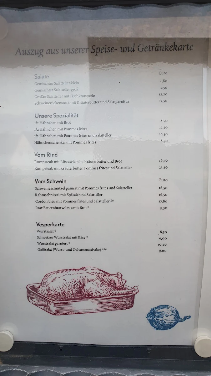 Speisekarte photo 1