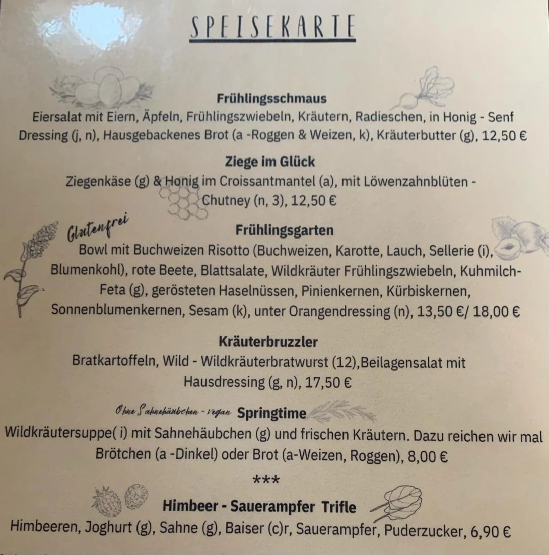 Speisekarte photo 1